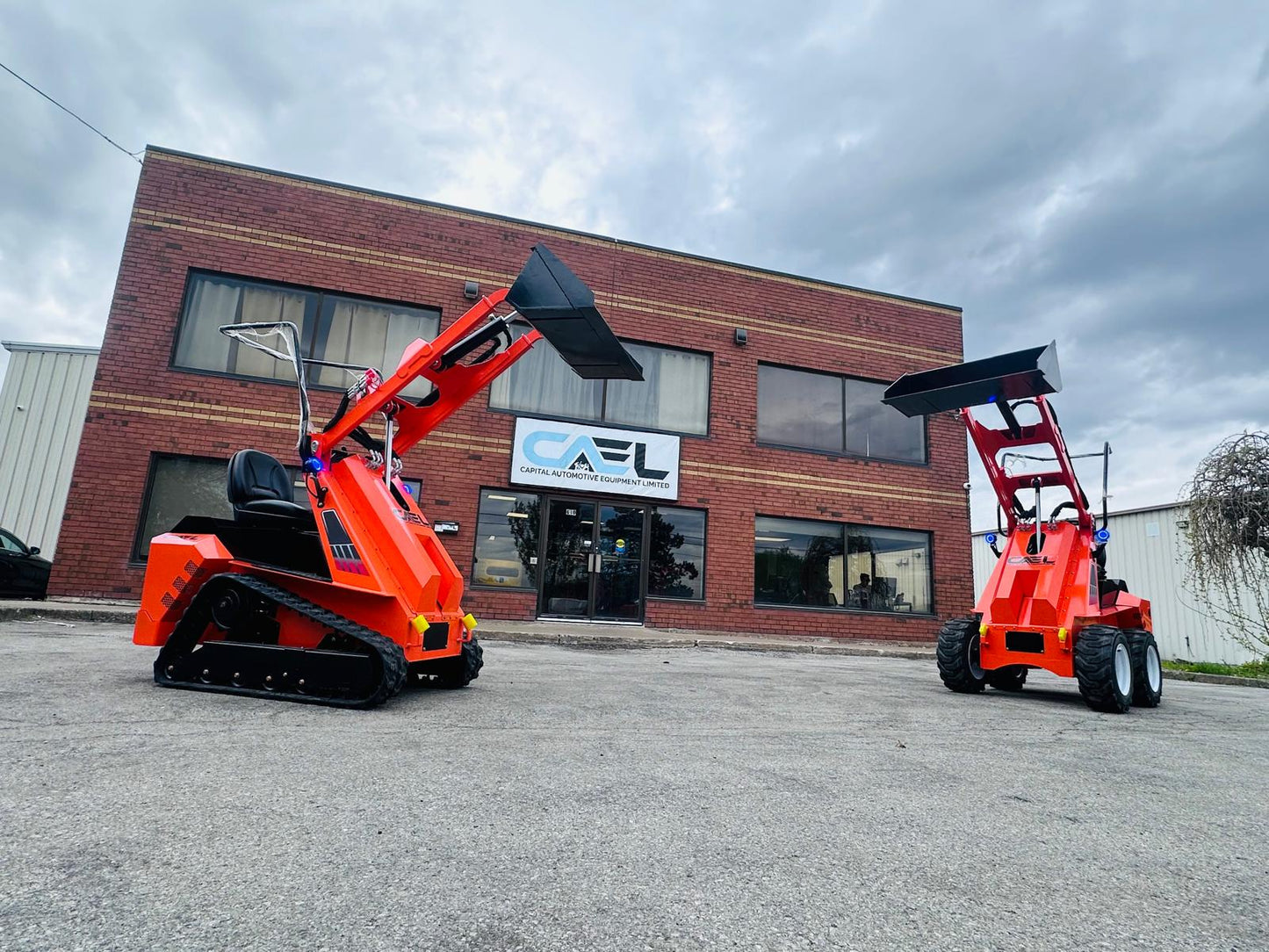 Mini Skid Steer Loader with Tracks