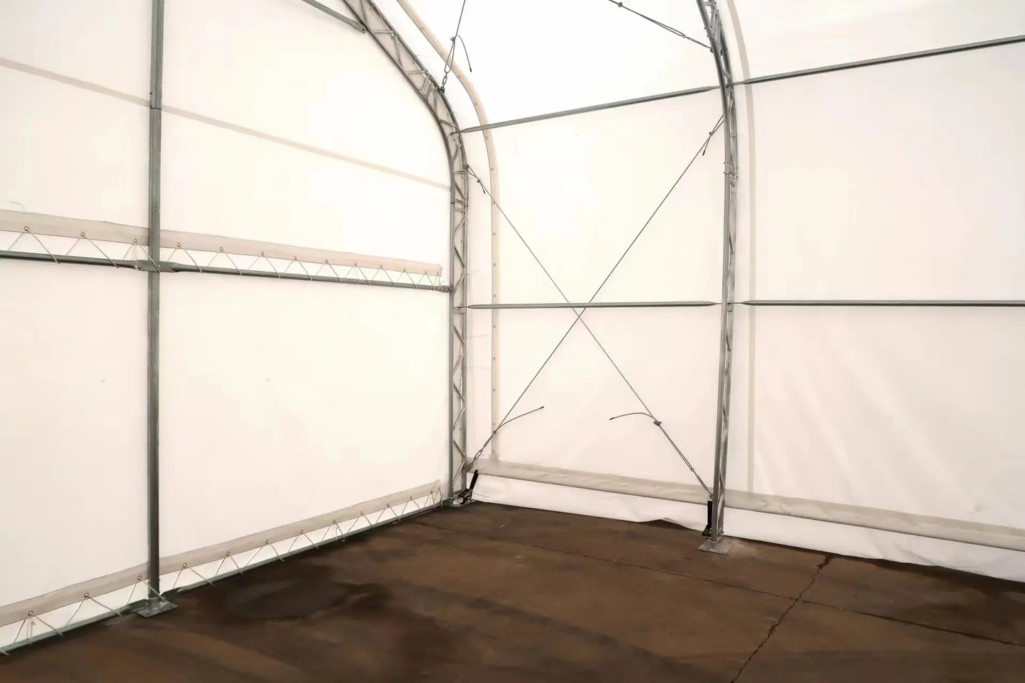 Peak Shape Double Truss 30′ Wide 20′ Height 80′ Length