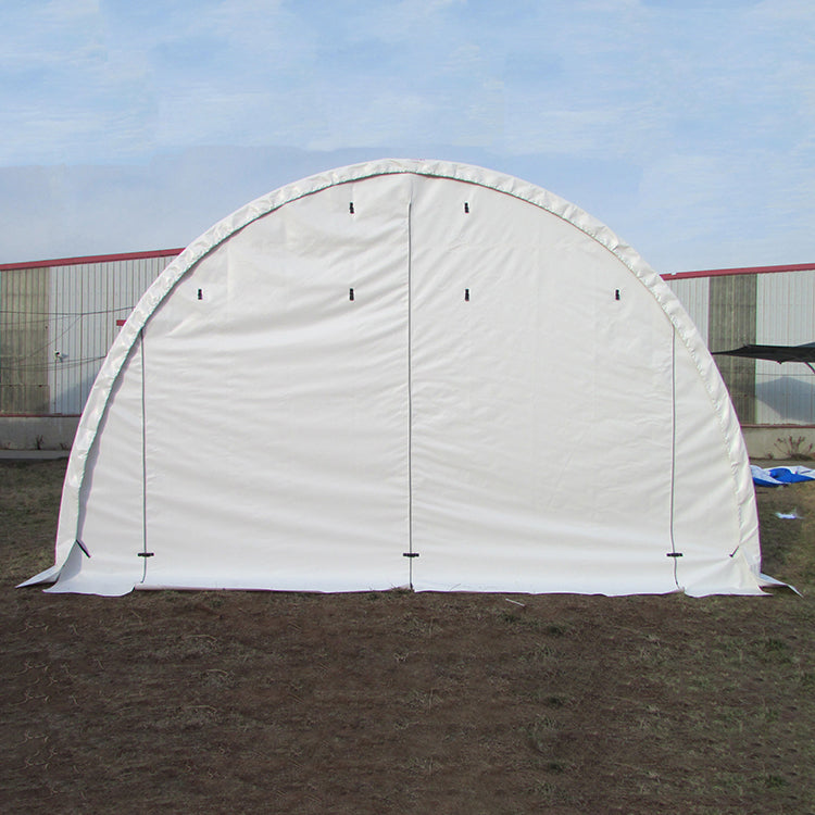 Dome shape single truss 20' wide 40' length 12' height