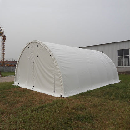 Dome Shape Single Truss 30′ Wide 15′ Height 65′ Length