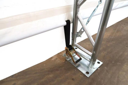 Peak Shape Double Truss 40′ Wide 23′ Height 80′ Length