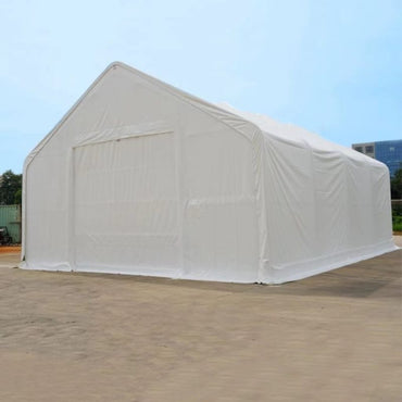 Peak Shape Double Truss 40′ Wide 23′ Height 80′ Length