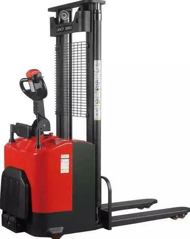 Ride Electric straddle stacker 3306 Lbs- 5M