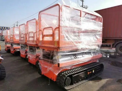 Rough Terrain Crawler Self-Propelled Scissor Lift /hydraulic electric track scissor lift -8m ( 26ft3)