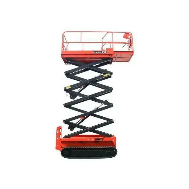 Rough Terrain Crawler Self-Propelled Scissor Lift /hydraulic electric track scissor lift -8m ( 26ft3)