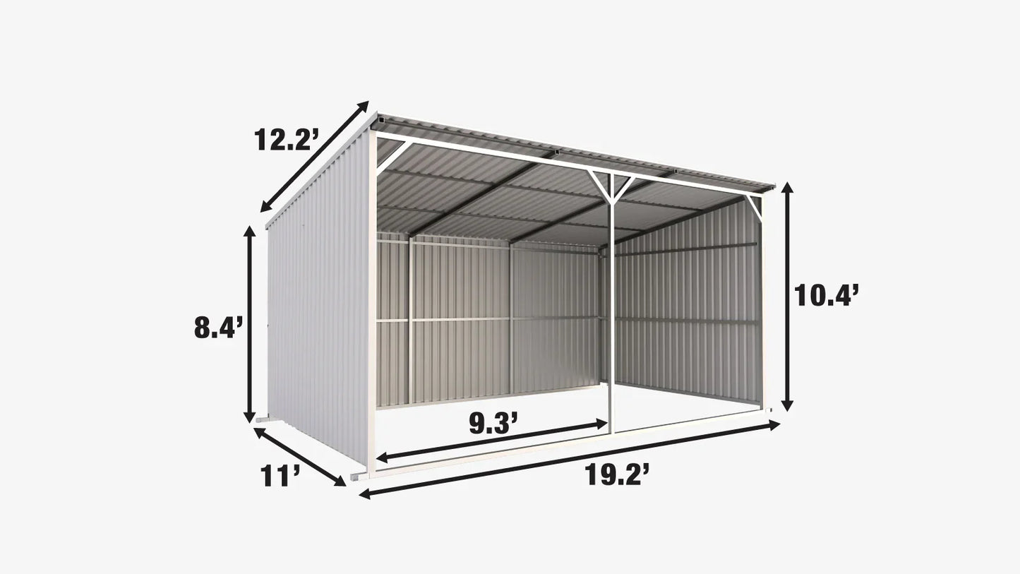CAEL Livestock Shed 19′ x 12′ x 10′