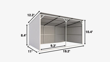 CAEL Livestock Shed 19′ x 12′ x 10′