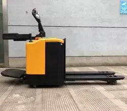 Stand On Rider Electric pallet jack , electric pallet truck 2T