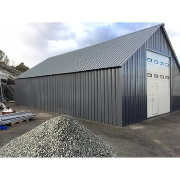 Steel Building Storage / Warehouse with electric overhead door 49′ X 29’x 20′ (SBW-49)