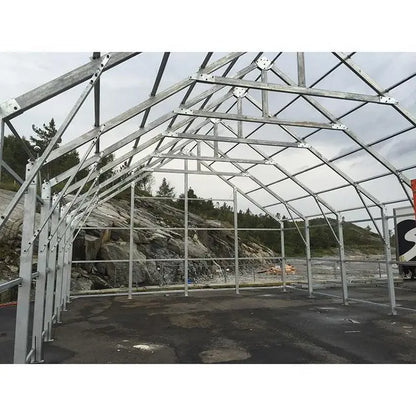 Steel Building Storage / Warehouse With Electric Overhead Door 200′ X 33′ X 23′(SBW-200)