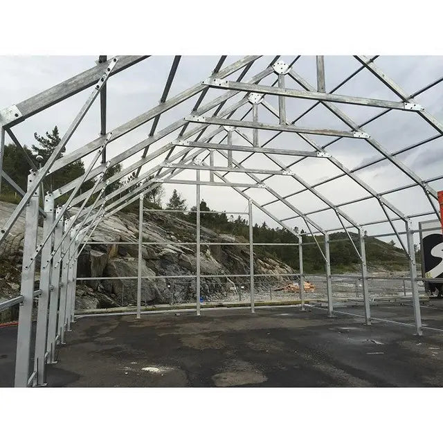 Steel Building Storage / Warehouse with electric overhead door 49′ X 29’x 20′ (SBW-49)