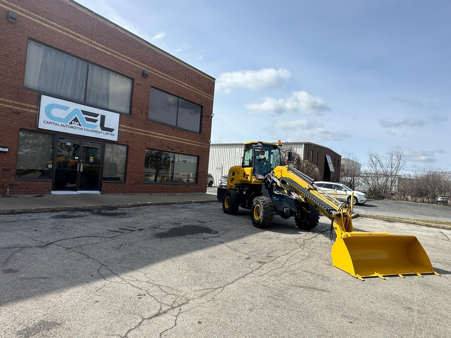 Telescopic boom wheel loader CAEL920T