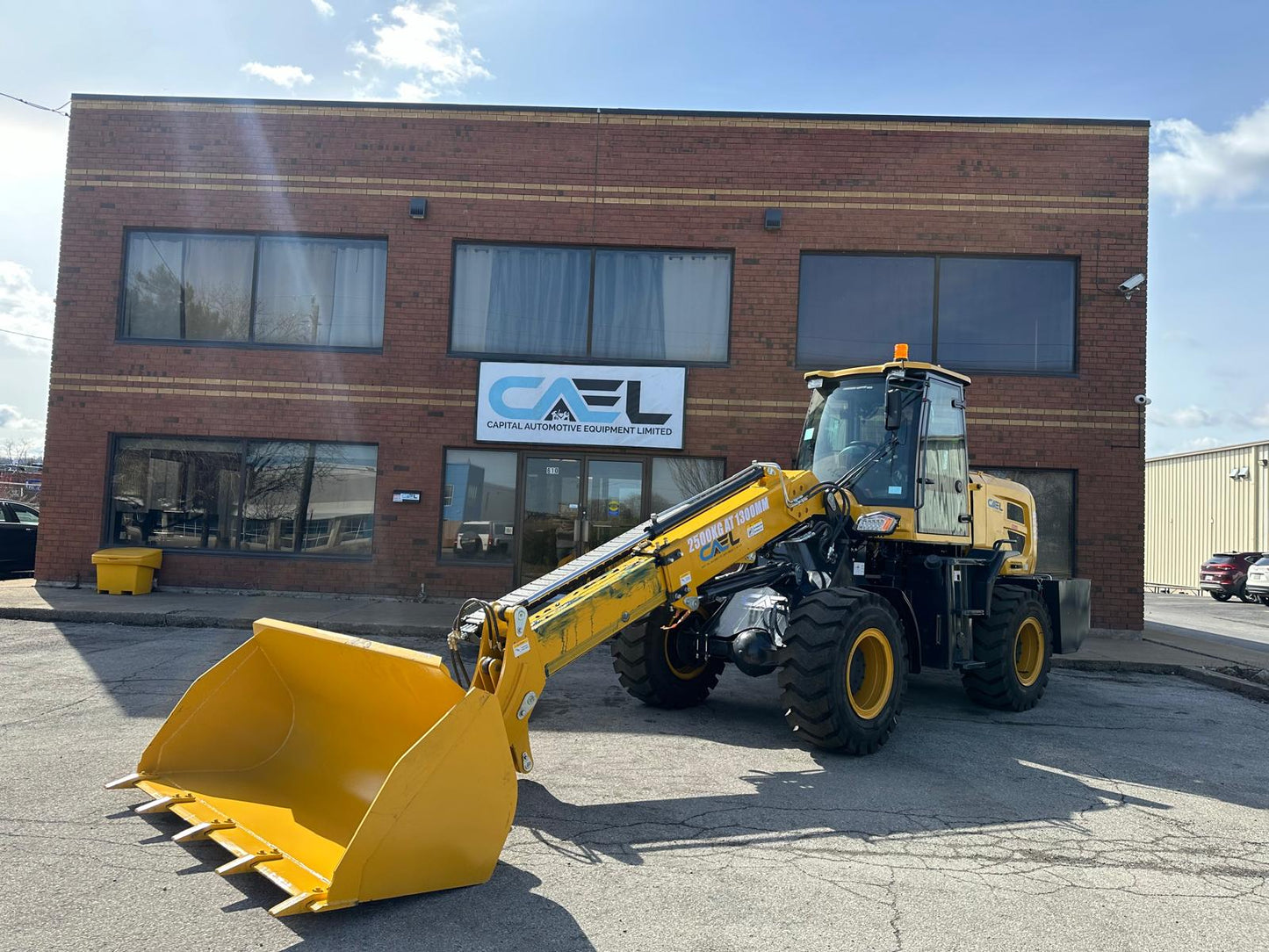 Telescopic boom wheel loader CAEL915T