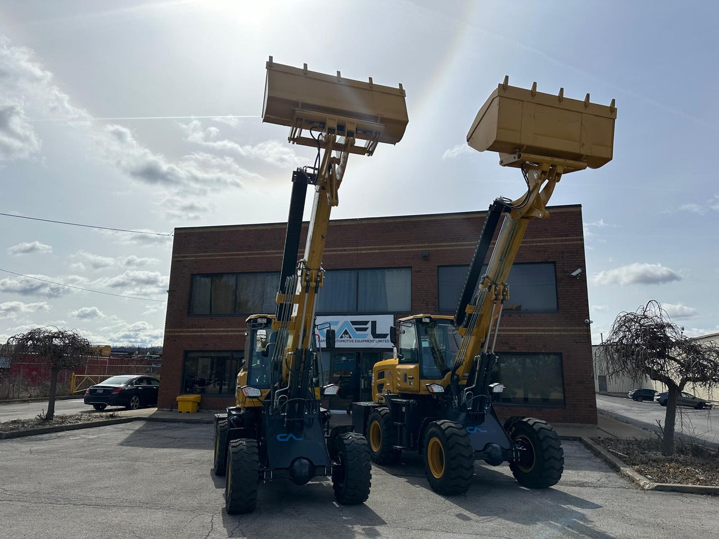 Telescopic boom wheel loader CAEL915T