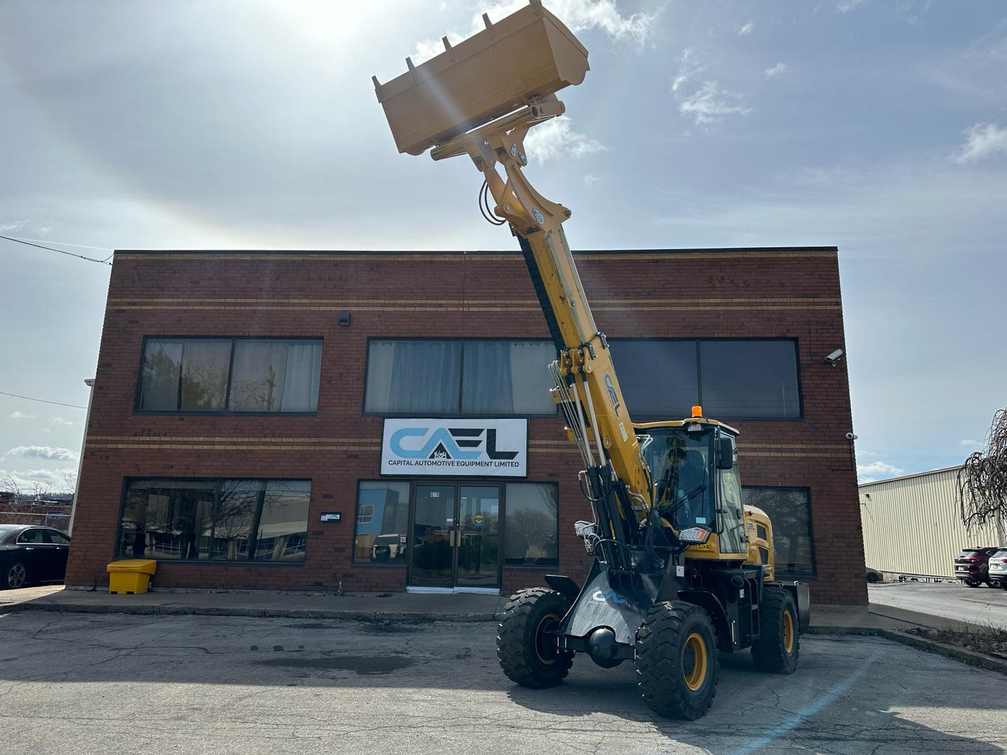 Telescopic boom wheel loader CAEL915T