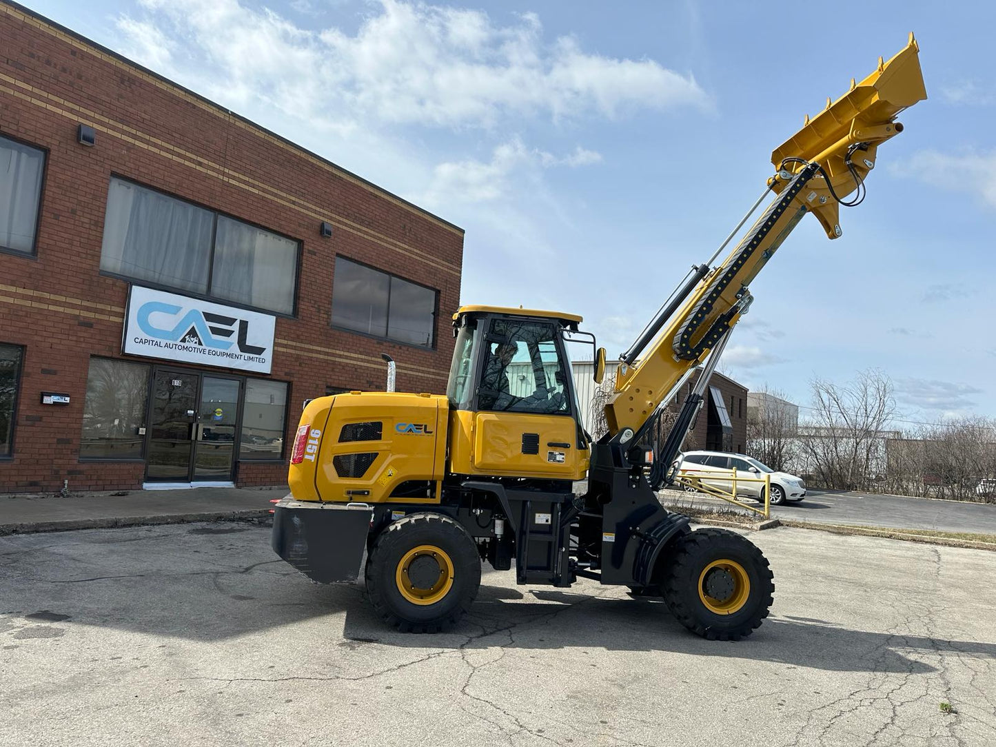 Telescopic boom wheel loader CAEL915T