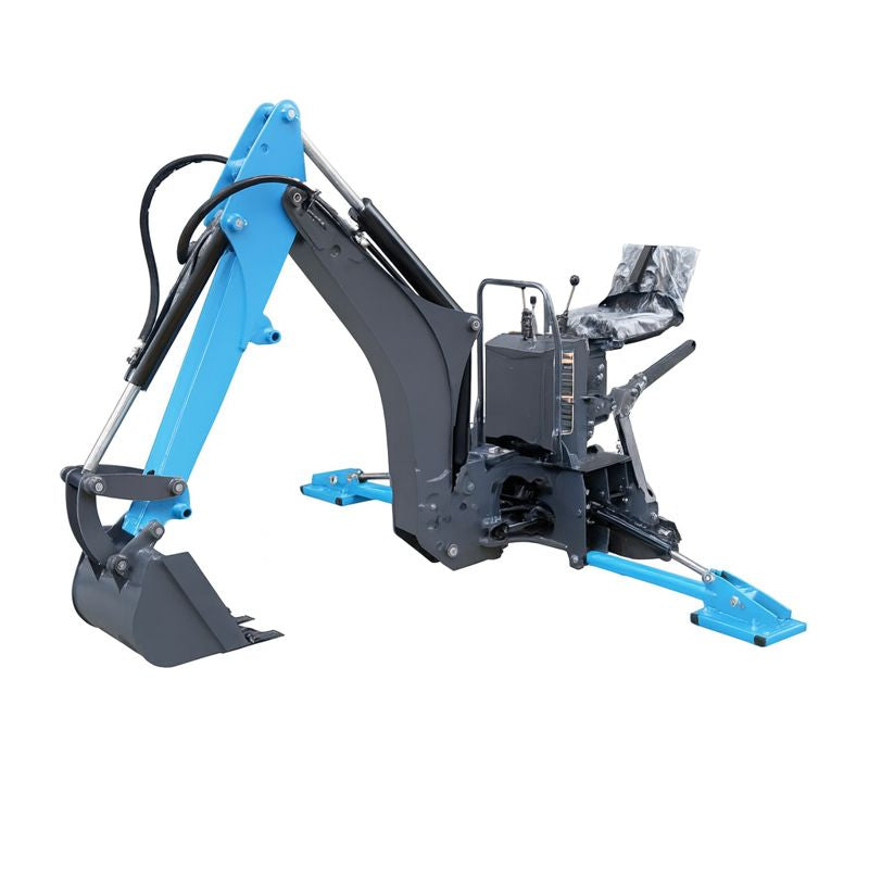 CAEL BH-9FT Swing Backhoe Attachment – 180° Boom Rotation
