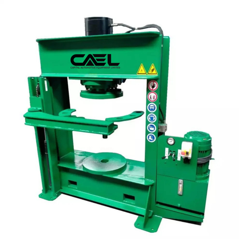 Hydraulic press machine solid tires 80T