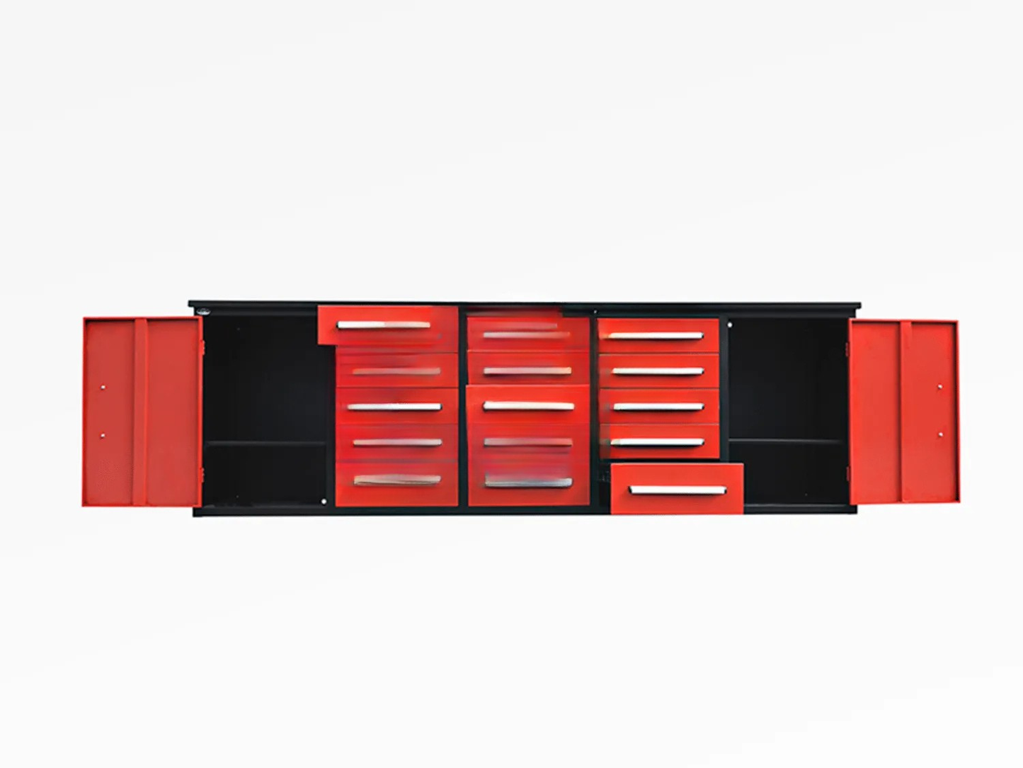 CAEL Tool Box 15DD-2 Double 3 Section Sliding System (CAEL 10FT-15DD-2-01C)