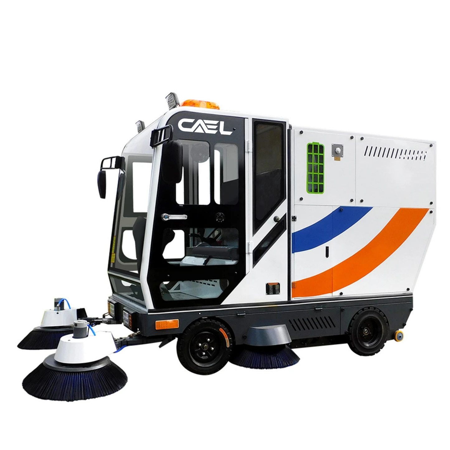 CAEL 2200 Ride On Floor Sweeper – 20000㎡/h Industrial Cleaning Machine, Battery Operated