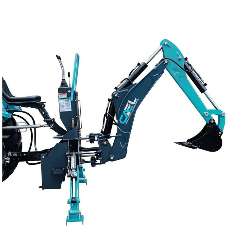 CAEL BH-6FT Swing Backhoe Attachment – 12″ Bucket for 20–65 HP Tractors