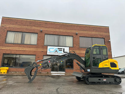 Mini Excavator 4 ton with Yanmar engine with cab