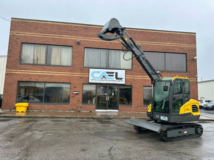 Mini Excavator 4 ton with Yanmar engine with cab