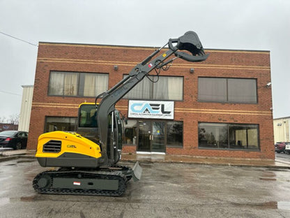 Mini Excavator 4 ton with Yanmar engine with cab
