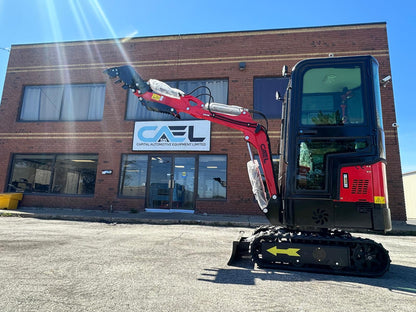 Mini Excavator 1T with Briggs & Stratton Cab (EX1BS-C)