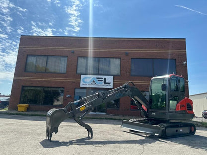Mini Excavator 4 ton with Yanmar engine with cab