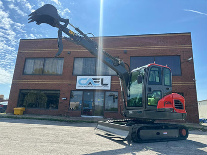 Mini Excavator 4 ton with Yanmar engine with cab