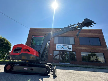 Mini Excavator 4 ton with Yanmar engine with cab