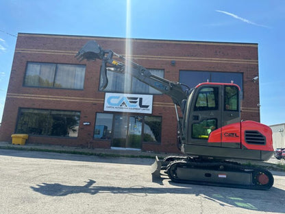 Mini Excavator 4 ton with Yanmar engine with cab