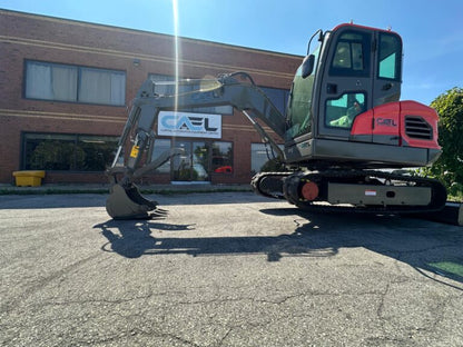Mini Excavator 4 ton with Yanmar engine with cab