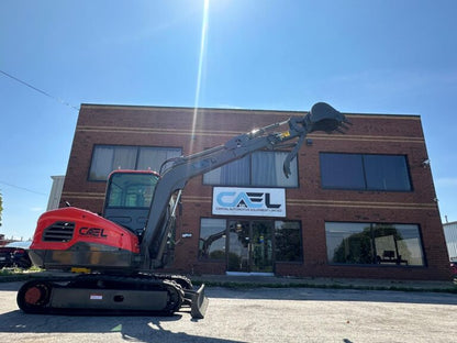 Mini Excavator 4 ton with Yanmar engine with cab