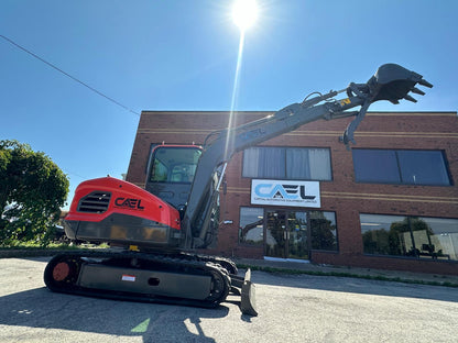 Mini Excavator 4 ton with Yanmar engine with cab
