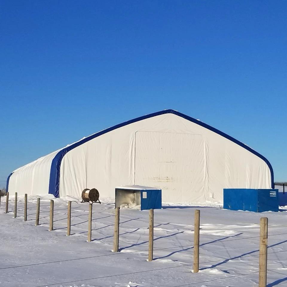 Peak Shape Double Truss 70′ Wide 28′ Height  120′  Length