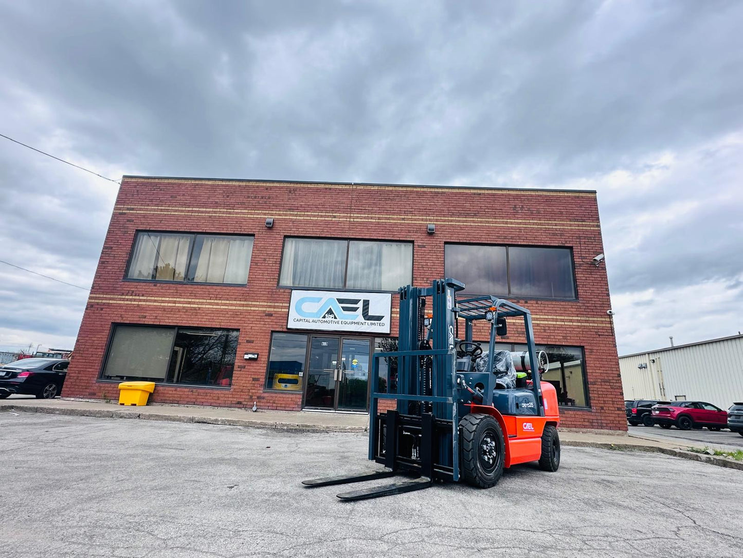 CAEL Forklift LPG 2.5 ton with 3 stage side shift