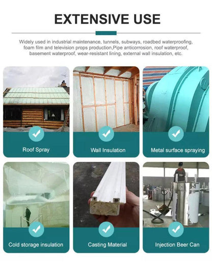 Polyurethane High Capacity PU Polyurethane Foam Insulation Spray Machine