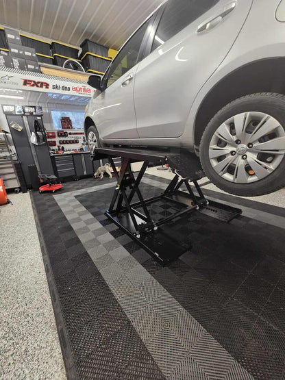 7,716lb Double scissor car lift 3500 Kgs (MRSL77) – Model N