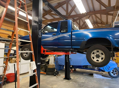 Two-Post Clear Floor Lift – Model N (10000)